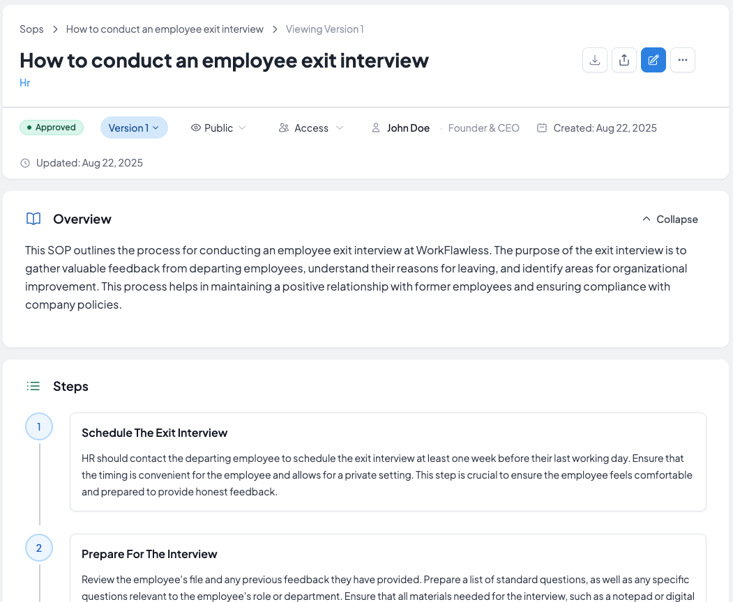 employee-exit-interview-sop